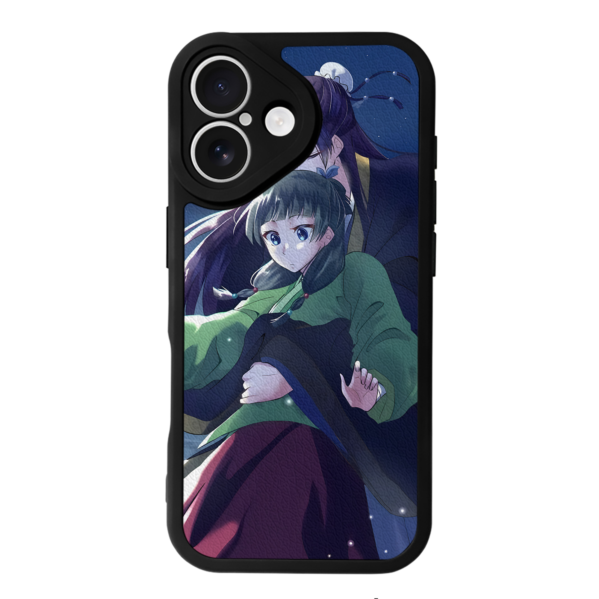 （画像用） 薬屋のひとりごと The Apothecary Diaries 【iPhone 16シリーズ対応】シリコンスマホケース（レザー調） 材質：シリコン